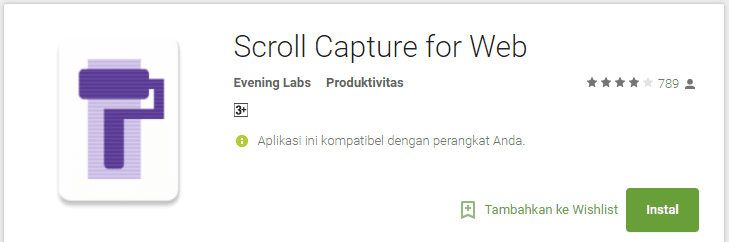 Scroll Capture for Web