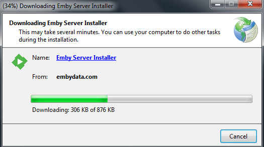 cara instal emby server
