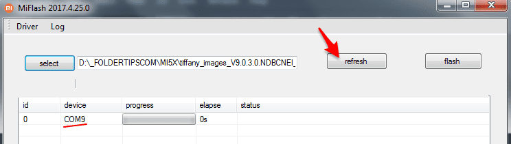 Cara Flash ROM MIUI 9 v9.0.3.0 Stable Mi 5X (Tiffany) Oxygen Bootloader