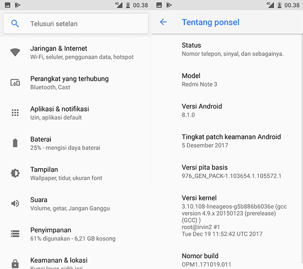 Pixel Experience ROM Official Stable Redmi Note 3 Pro (Kenzo) Oreo 8.1