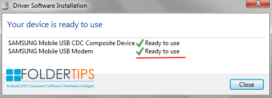 Cara Memasang / Install Samsung Android USB Driver Di Laptop/PC Windows