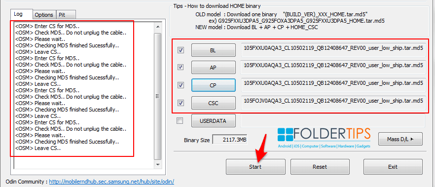 Cara Install / Flashing Firmware Semua HP Samsung Via ODIN Flasher