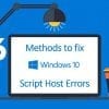 Cara Mengatasi Windows Script Host Access is Disable di Windows 7 / 8 / 10