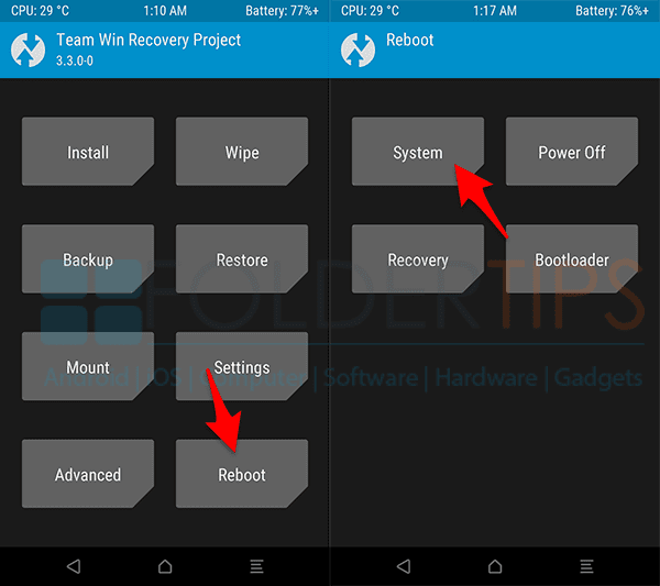 Cara Pasang TWRP dan ROOT Xiaomi Mi A1 Android Pie 9