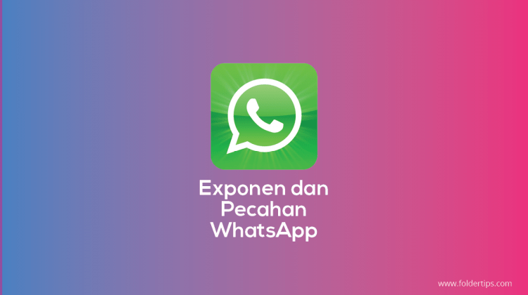 Cara Menulis Pangkat dan Pecahan di WhatsApp