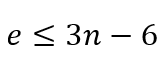 Digunakan jika jumlah simpul (vertex) v ≥ 3