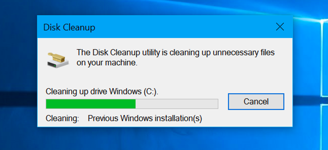 Dengan-Disk-Clean-Up Cara Menghapus Cache di Laptop Windows 10