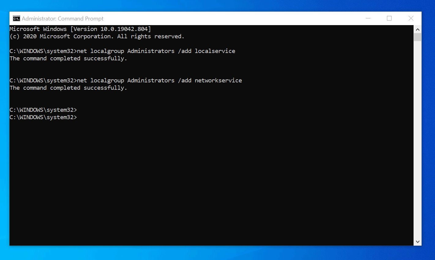 Setelah-command-prompt-terbuka-ketikkan-perintah-net-localgroup-Administrator-add-localservice Cara Mengatasi Sound PC Tidak Berbunyi pada Windows 10
