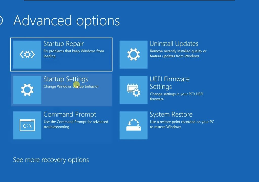 Silakan-tunggu-sampai-muncul-Advance-Boot-Options-pada-layar Cara reset laptop Asus Windows 10