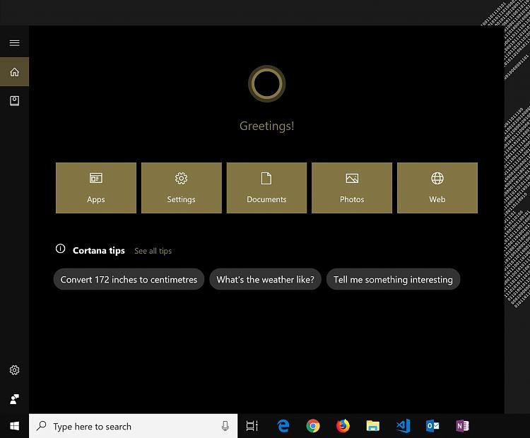 Buka-Cortana-menggunakan-pintasan-kemudian-ketik cara buka command prompt windows 10