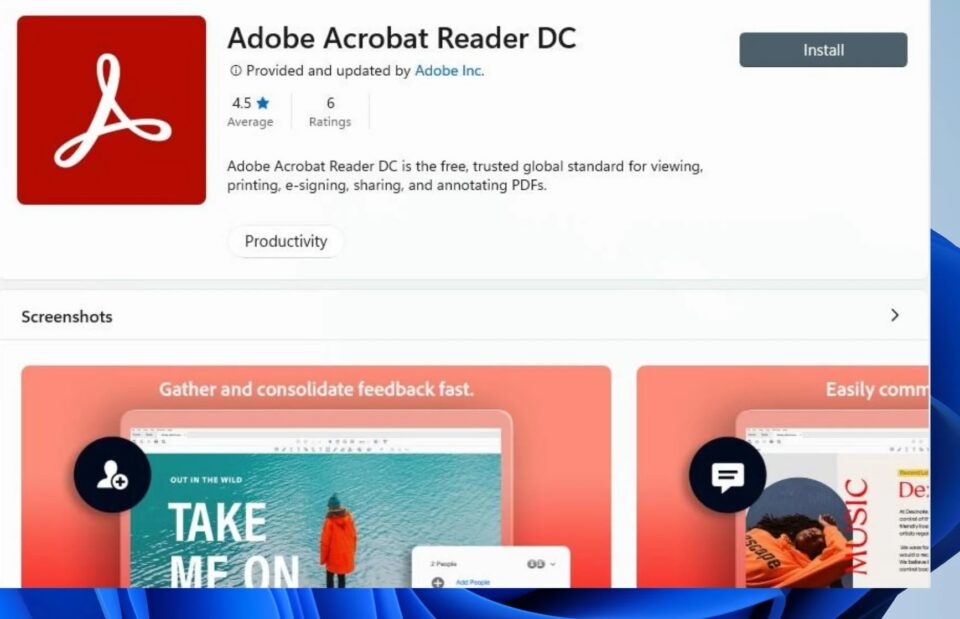 Download-aplikasi-Adobe-reader-dari-AppStore